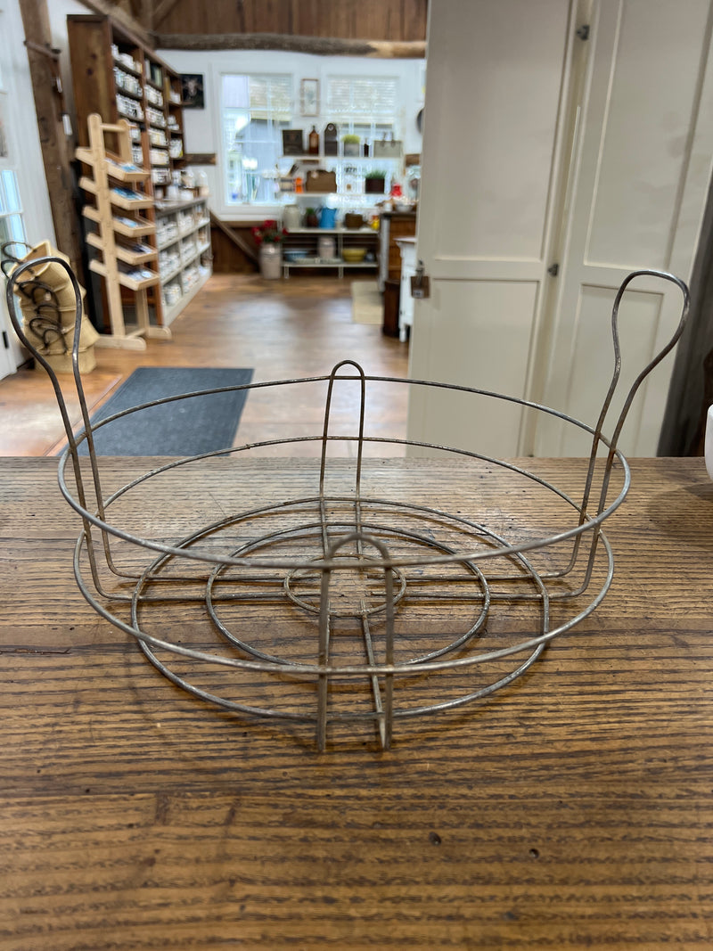 Vintage Wire Rack Canning Jar Basket