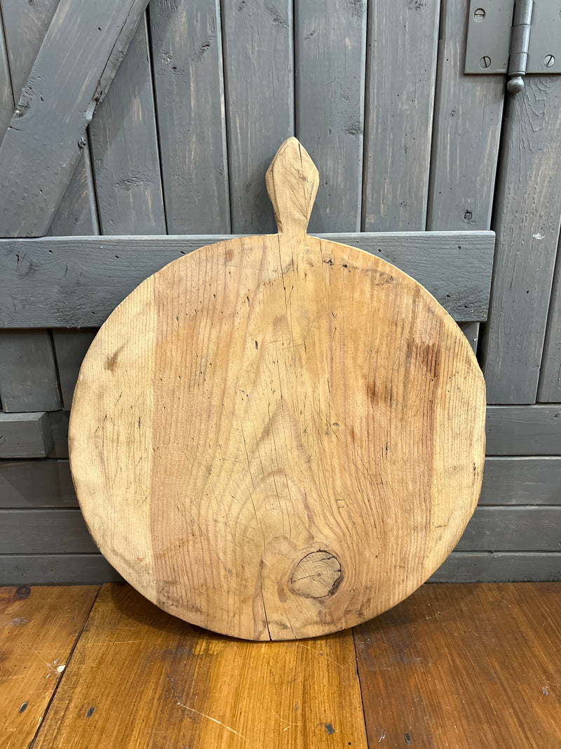 Vintage European Round Breadboard