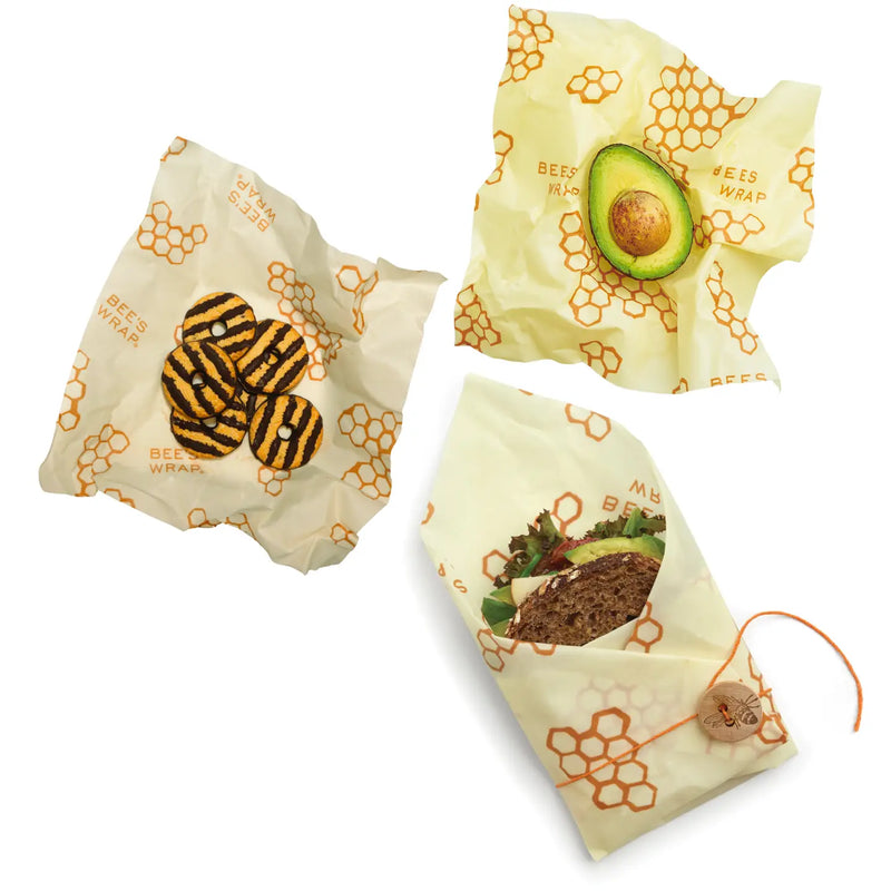 Bee's Wrap - Lunch 3 Pack - Honeycomb Print