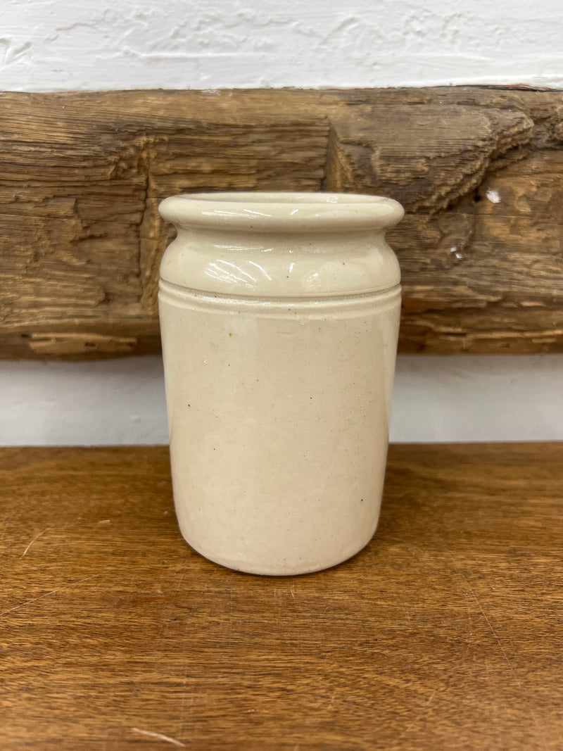Vintage English Hartley Stoneware Jam Jar
