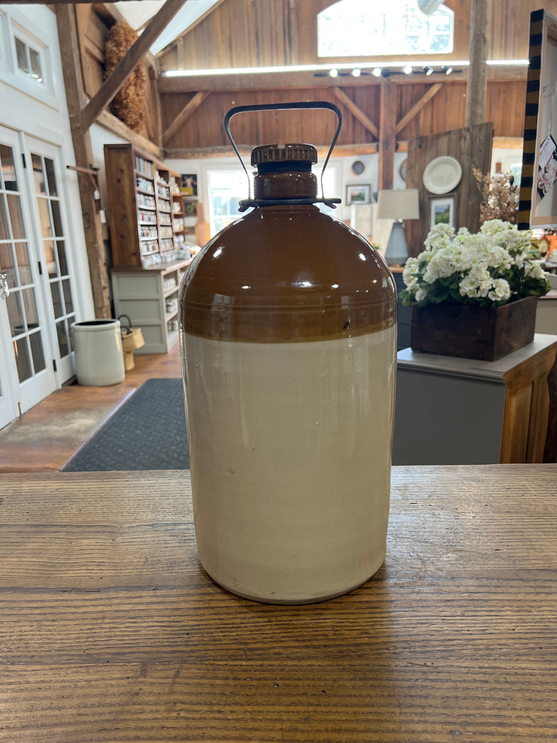 Antique English Whiteway’s Devon Cyder Stoneware Bottle