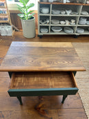 Vintage Table with Drawer and Shelf