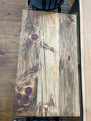 Pine Coffee Table with Hidden Drawer