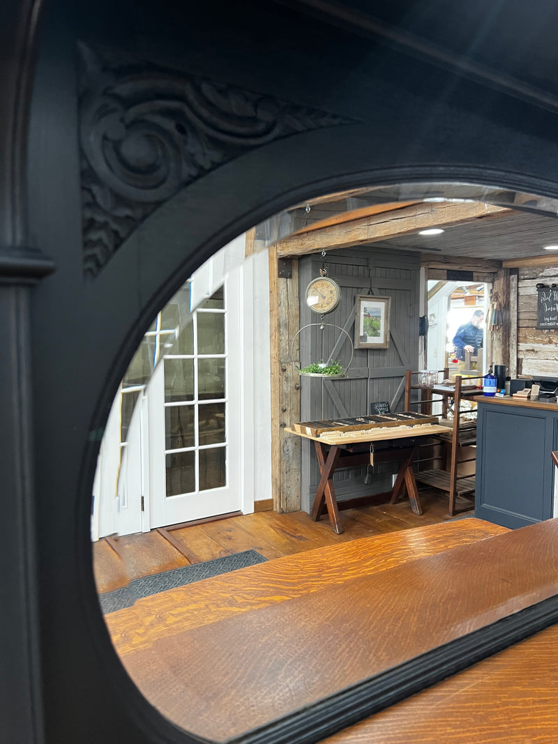 Antique Victorian Buffet/Sideboard with Beveled Mirror