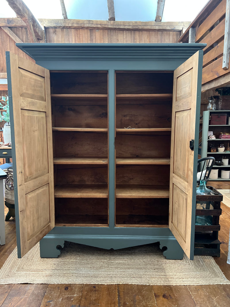 Antique Canadian Two Door  Cupboard