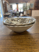 Vintage Staffordshire Royal Mail Brown + White Bowl