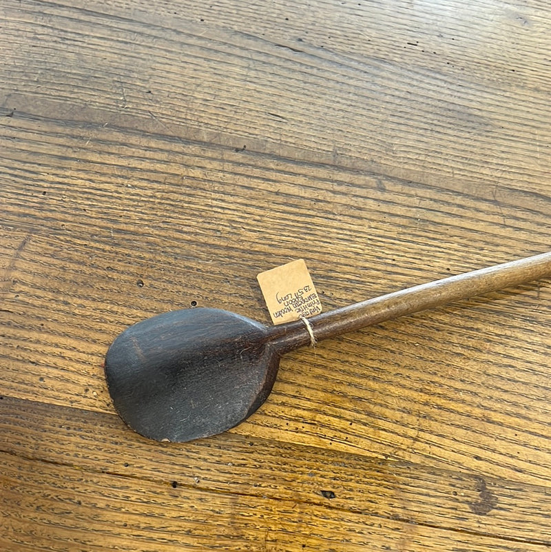 Vintage Primitive European Wooden  Spoon