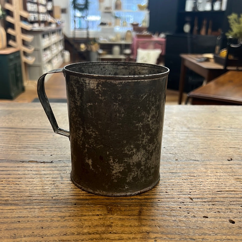 Vintage Tin Cup