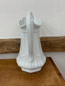 Antique T. + R. Boote English Sydenham Ironstone 11.5” Water Pitcher