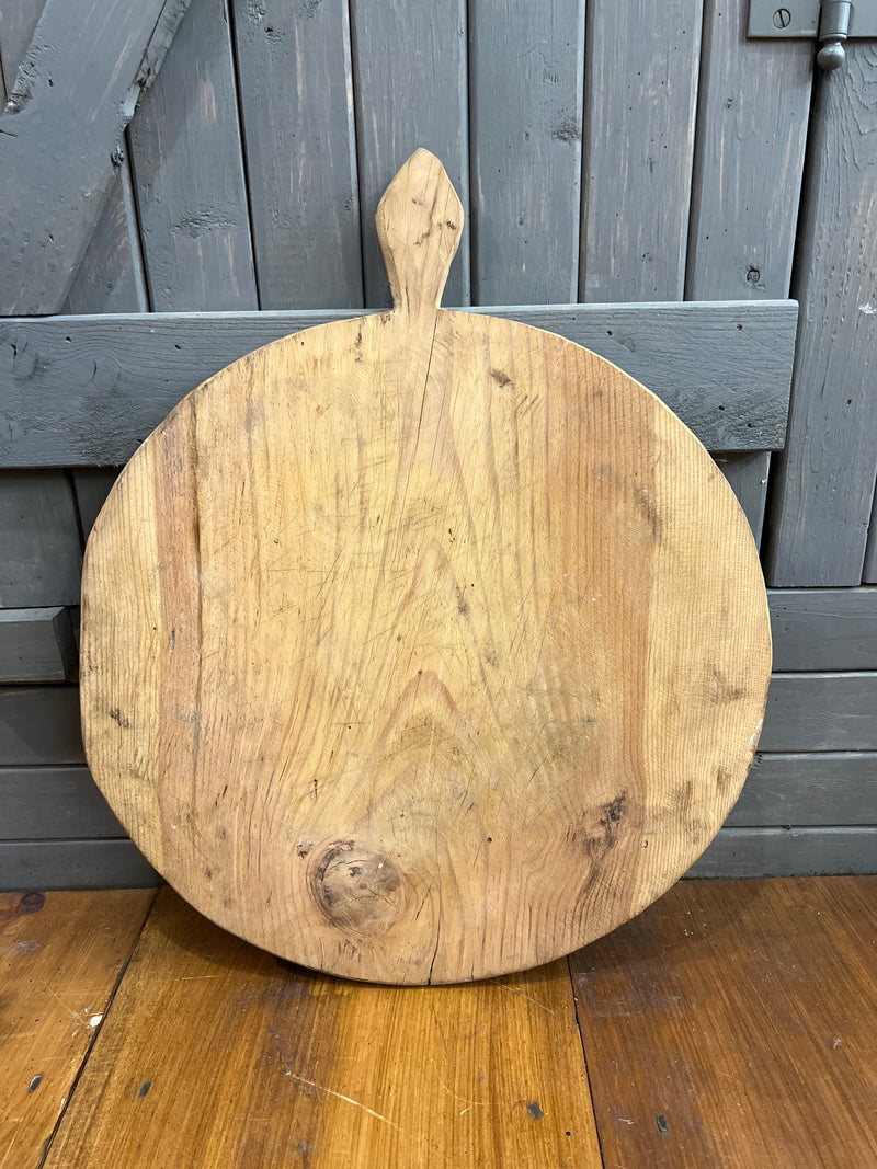 Vintage European Round Breadboard