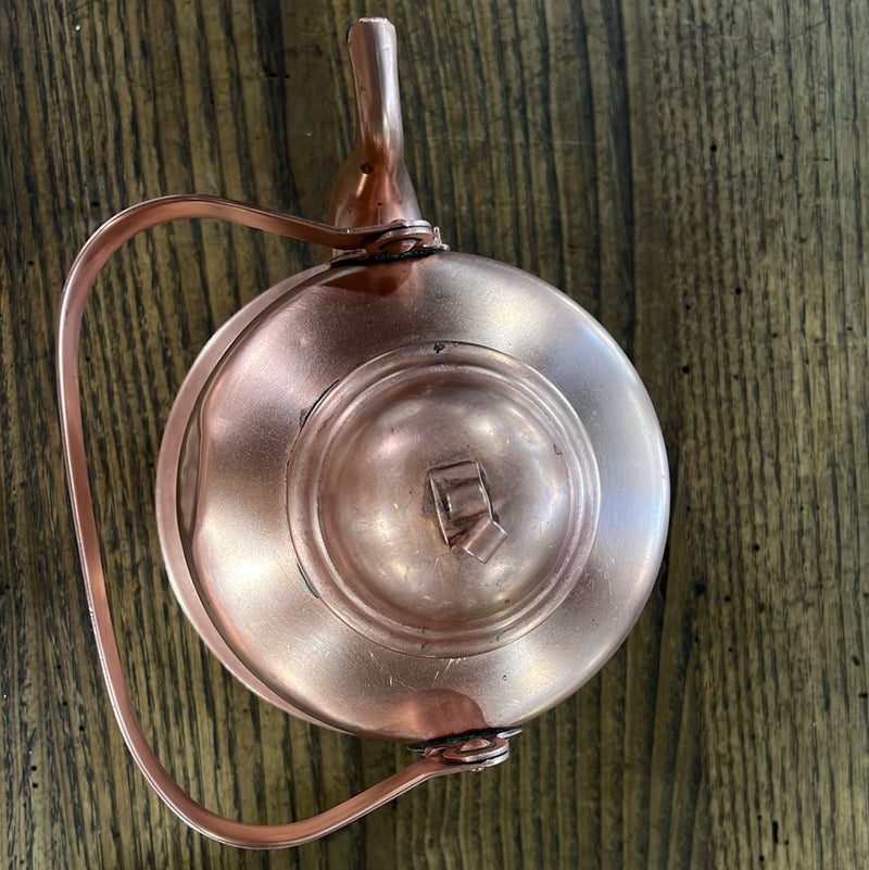 Vintage Swedish Skultuna 2 Liter Copper Kettle
