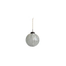 4" Round Mosaic Glass Ball Ornament