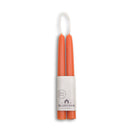 Beeswax Taper Candles – Dripless & Handmade in USA: Apricot / 8"