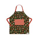 Christmas Cookies Apron (Green) – Holiday Baking Apron
