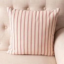 Red And Blue Paisley Floral Pillow