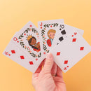 Yellow Library Card Deck Of Playing Cards