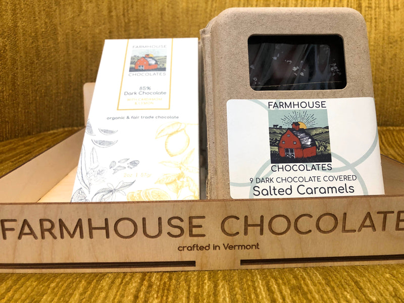 4 Piece Dark Chocolate Truffle Medley