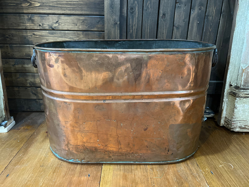 Antique Copper Boiler
