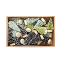 Mini Tree Set/24 Green Pac Christmas