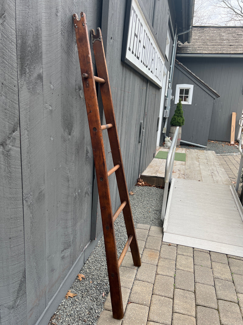 Vintage 6’ Foot Tall Tapered Ladder