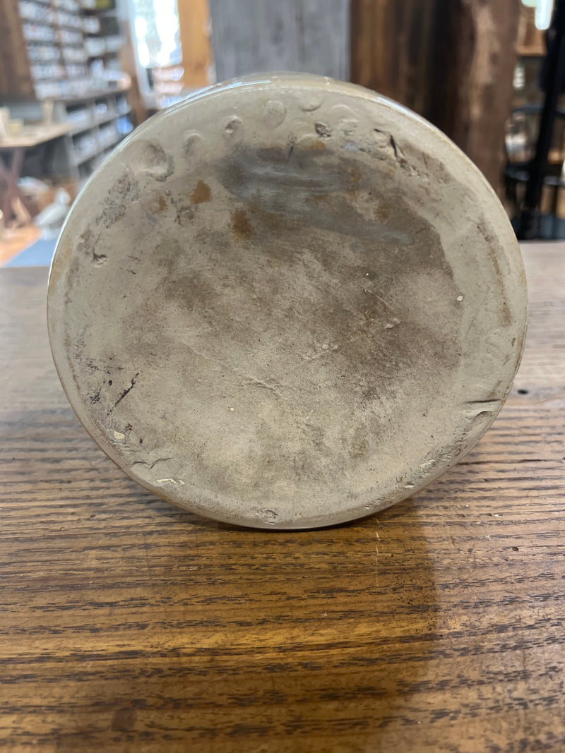 Vintage English Salt Glazed Stoneware Storage Jar