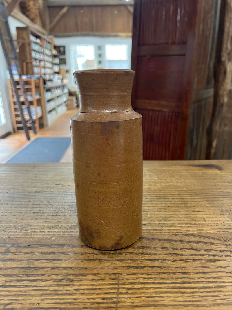 Antique Stoneware Refilling Ink Bottle