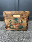 Vintage Canada Dry Ginger Ale Wooden Soda Pop Crate