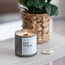 Pumpkin Bliss Wood Wick Candle, Rustic Farmhouse Fall Decor: 10oz