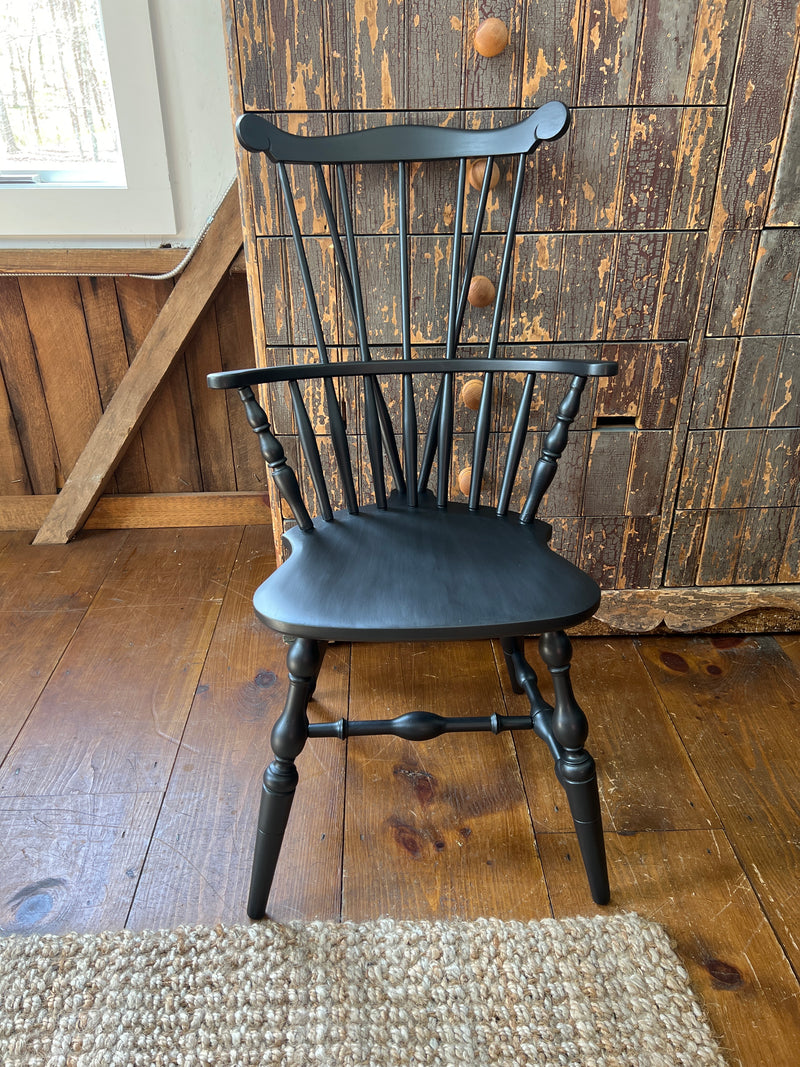 Vintage S.Bent Brothers Fan Back Windsor Arm Chair