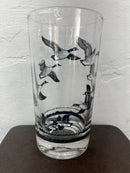 Vintage Lynn Bogue Hunt Game Bird High Ball Glasses Set of 3