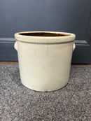 Vintage Stoneware Double Handle Crock