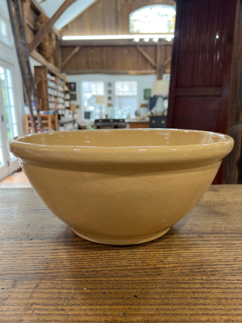 Antique Yellow Ware Mixing Bowl