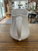 Vintage White Pitcher
