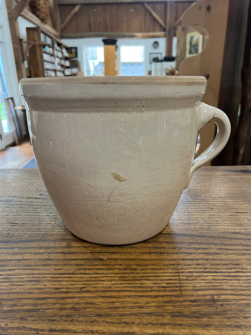 Vintage Stoneware Crock with Handle