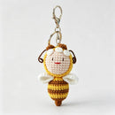 Crochet Bee Keychain: Style3 / F