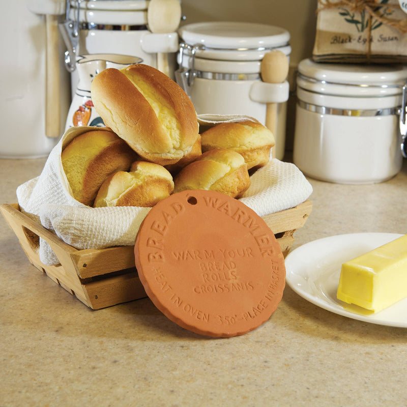 Fox Run Bread Warmer, Terra Cotta, 4.75"