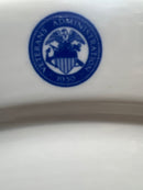 Vintage Shenango China Restaurant Ware Veterans Administration Oval Serving Platter
