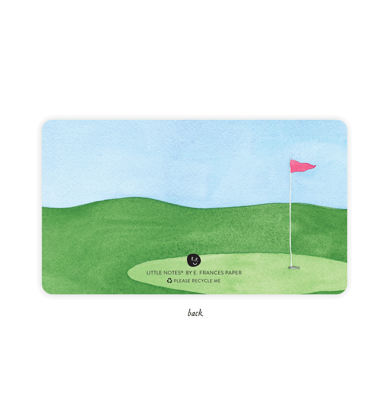 Golf Tee Little Notes® – Boxed Set of 85 Mini Notecards