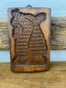 Vintage Dutch Carved Wood Cookie Springerle Mold