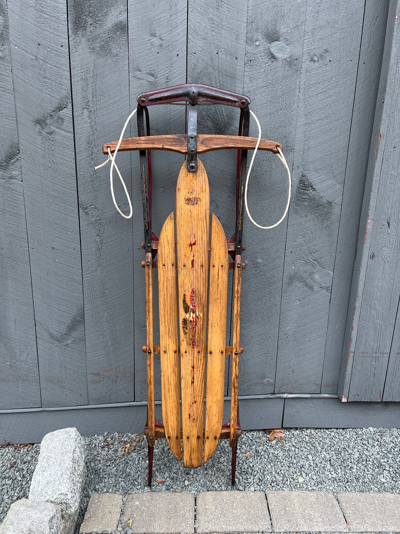 Vintage Wooden Flexible Flyer Sled