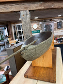 Antique Large Pond Yacht Hull on Stand