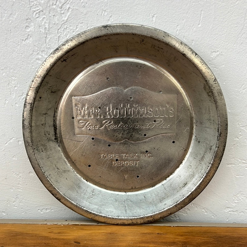 Vintage Mrs. Robbinson’s Pie Plate