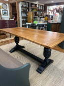 Vintage Double Pedestal Dining Table