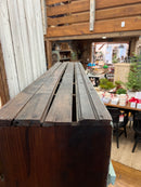 Vintage Industrial 56 Hole Storage Cubby Bin Cupboard