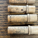 Vintage Boyes Advertising Sewing Machine Needle Wooden Case Holder