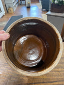 Vintage Stoneware Double Handle Crock