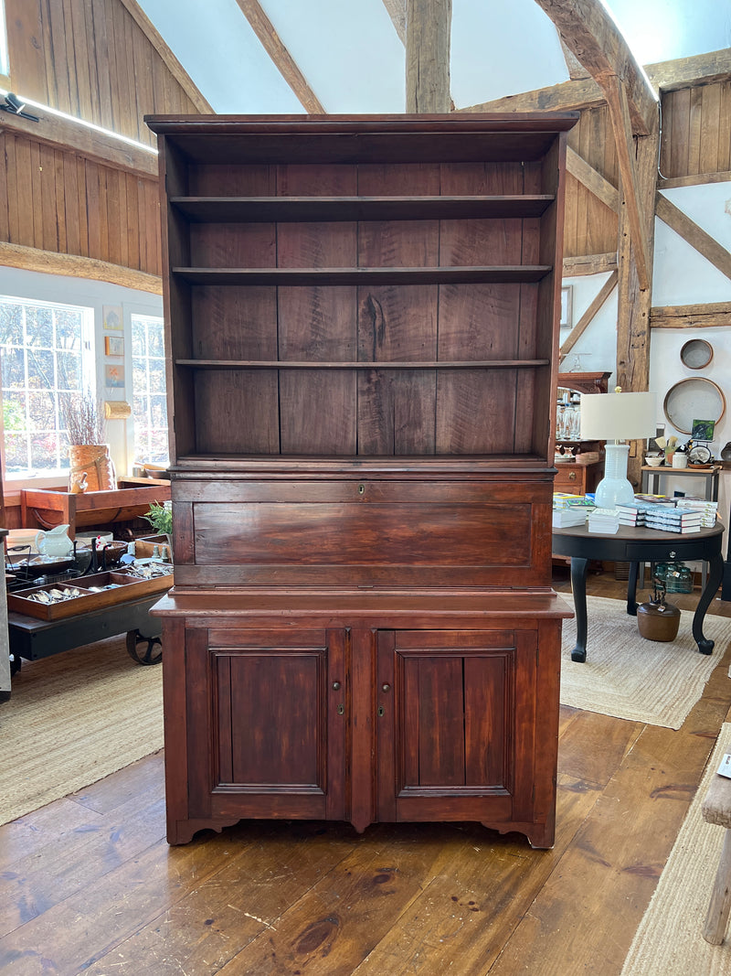 Antique Drop Front Secretary Desk/Bookcase