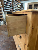 Antique Pine Three Drawer Chest
