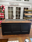 Antique Oak Counter Top Six Drawer Spool Cabinet Slant Top Desk