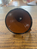 Vintage Brown Enamelware Funnel